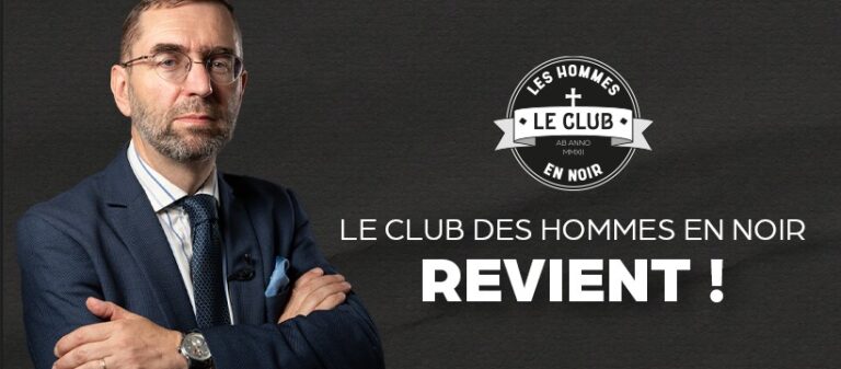 Le Club Des Hommes En Noir Revient L Homme Nouveau