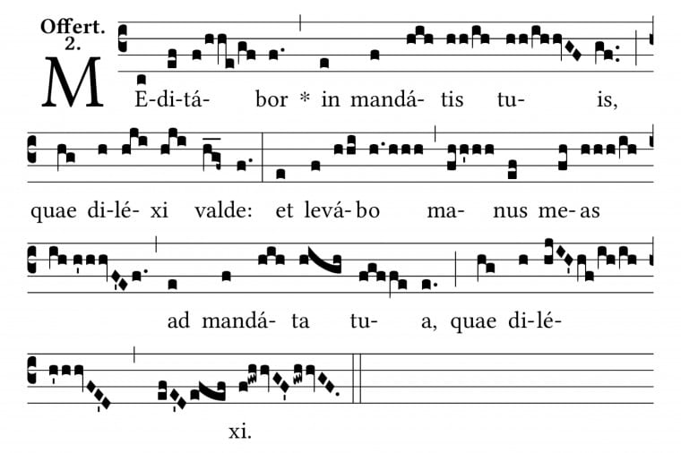 La pause liturgie | "Offertoire Meditabor" du 2ème dimanche de carême L'Homme Nouveau