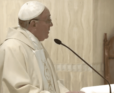 Pape François : supporter l'adversité L'Homme Nouveau
