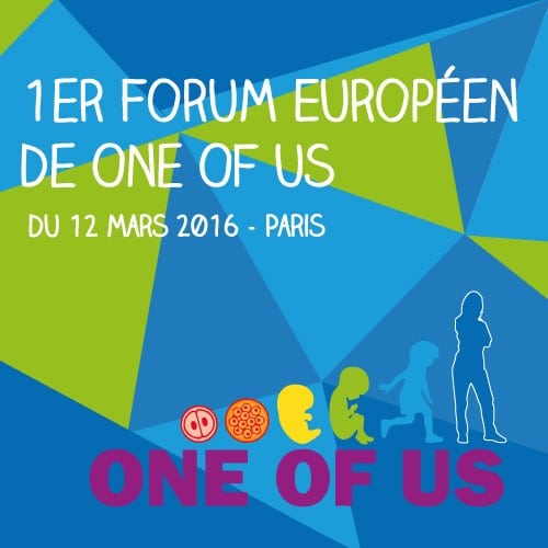 Forum "One of us" du 12 mars 2016 : entretien avec Thierry de la Villejégu L'Homme Nouveau