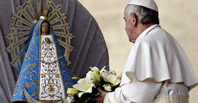 Message du pape lors de la veillée mariale du 12 octobre L'Homme Nouveau