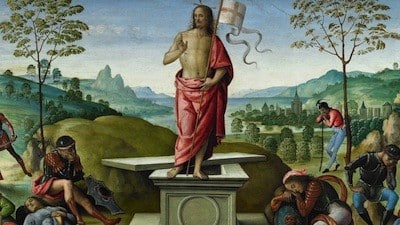 Sainte et joyeuse fête de Pâques  avec saint Augustin L'Homme Nouveau