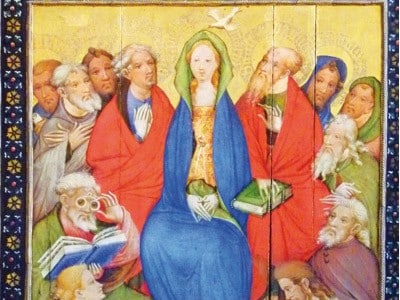 Que Marie ravive en nous le don de l’Esprit Saint L'Homme Nouveau