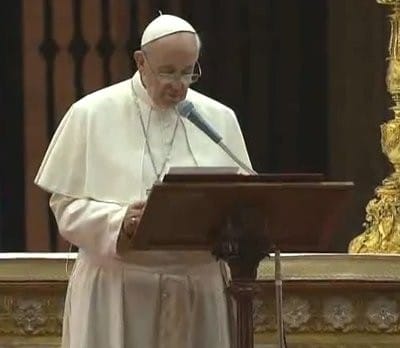 Video : rencontre du pape avec les responsables des dicastères L'Homme Nouveau