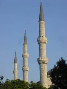 DSC04737 Istanbul La Moschea Blu Minareti Foto G. DallOrto 29 5 2006