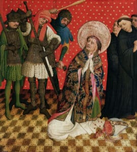 Le maryre de saint Thomas de Canterbury
