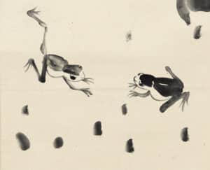 Ding Yanyong 1902 1978 Après la pluie détail années 1940 © Paris Musées Musée Cernuschi therese