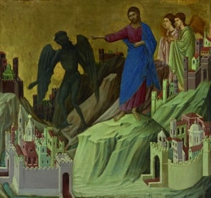 Tentation christ désert transfiguration