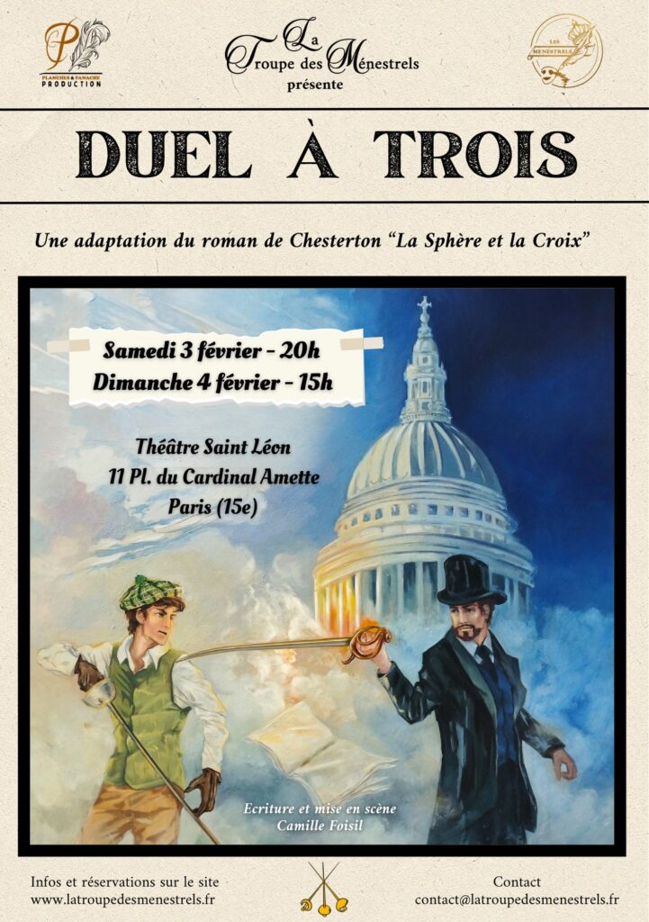 thumbnail Tract Duel a Trois recto chesterton