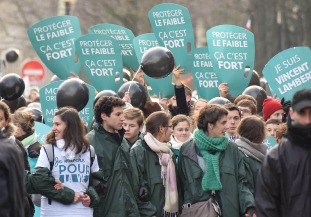 marche pour la vie