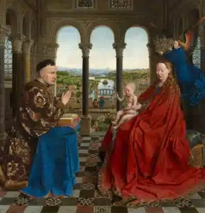 jan van eyck la vierge du chancelier rolin.jpg 1 Van Eyck