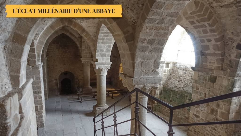 Mont-Saint-Michel abbaye romane