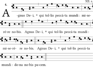 Agnus Dei Partition agnus