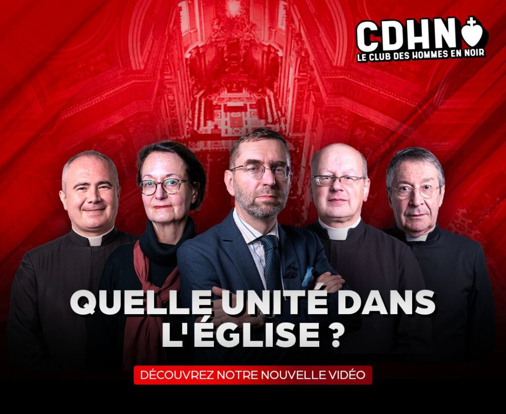 club des hommes en noir unité pour l'église