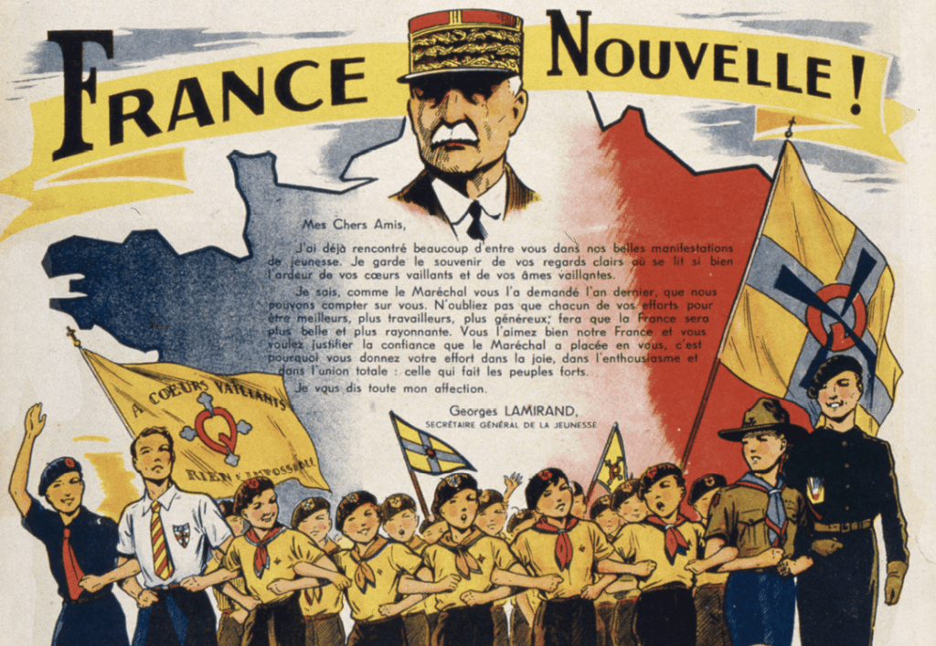 jeunesse sous l'occupation