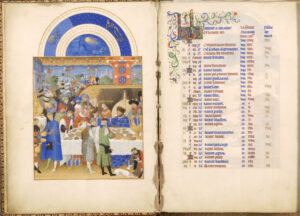 exposition très riches Heures du duc de Berry Chantilly