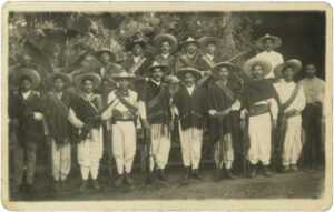 Grupo de generales cristeros en Coalcoman cristero
