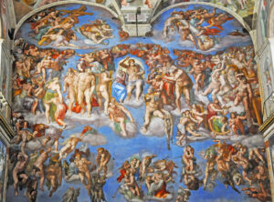 The Last Judgement Dennis G. Jarvis CC BY SA 2.0 chapelle sixtine