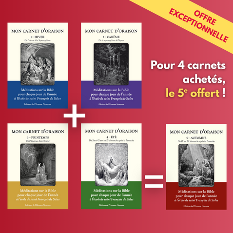 5 Carnets d'oraison