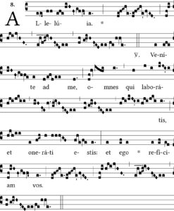 La pause liturgique : Alléluia Venite ad me (Toussaint) 1 Venite ad me Partition alléluia