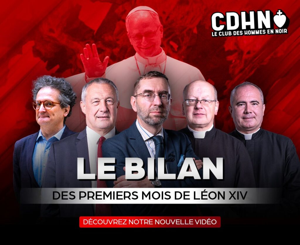 club des hommes en noir Léon xiv