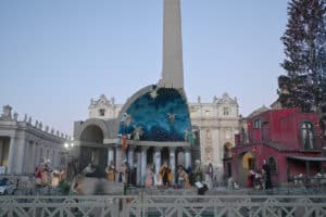 Message pour le 1er janvier : "La paix soit avec vous tous" 1 Creche place saint pierre 1