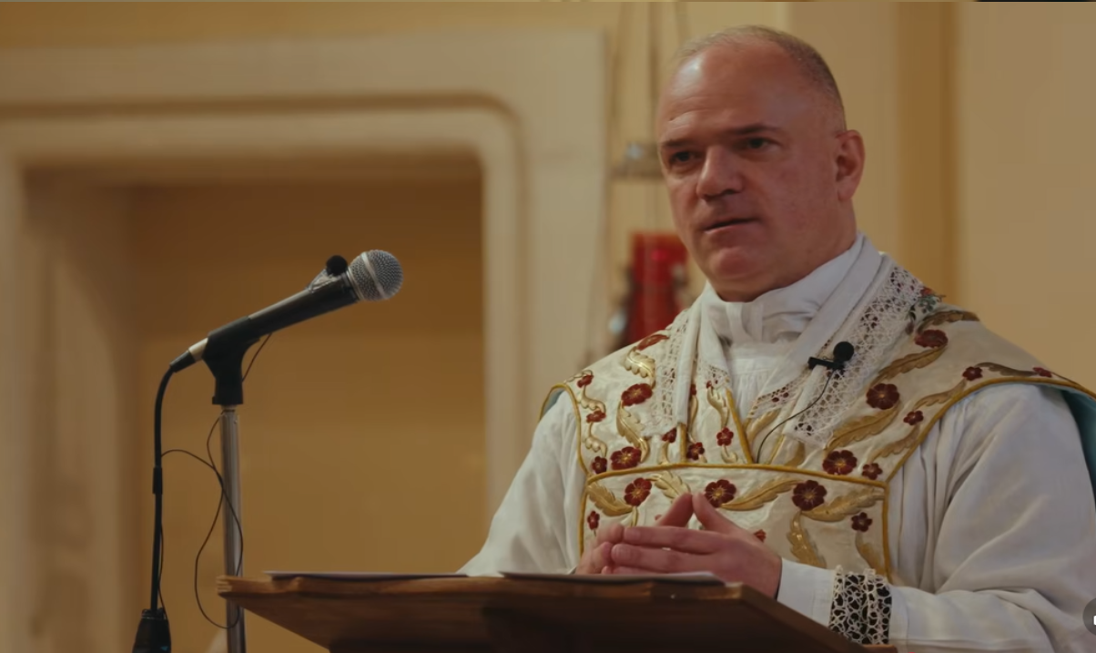 Davide Pagliarani 2 captécran FSSPX fsspx sacre évêque