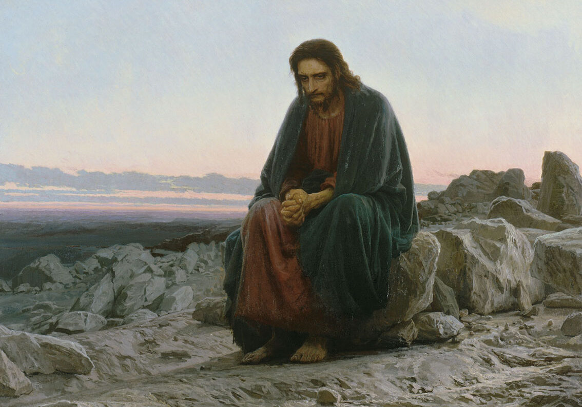 Kramskoi_Christ_dans_le_désert quarantaine carême