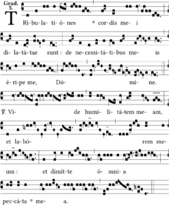 Tribulationes Partition graduel