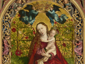 Expo 1854 Martin Schongauer La Vierge au buisson de roses © Region Grand Est – Inventaire general Bastien Garnier1 1 e1777554147665 Martin Schongauer