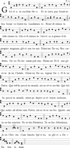 Gloria 15 Partition gloria