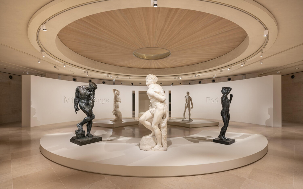 rodin michel-ange corps vivants sculpture statues