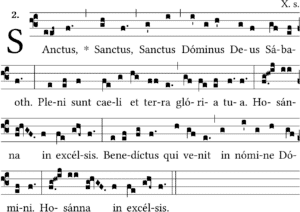 Sanctus 15 Partition sanctus