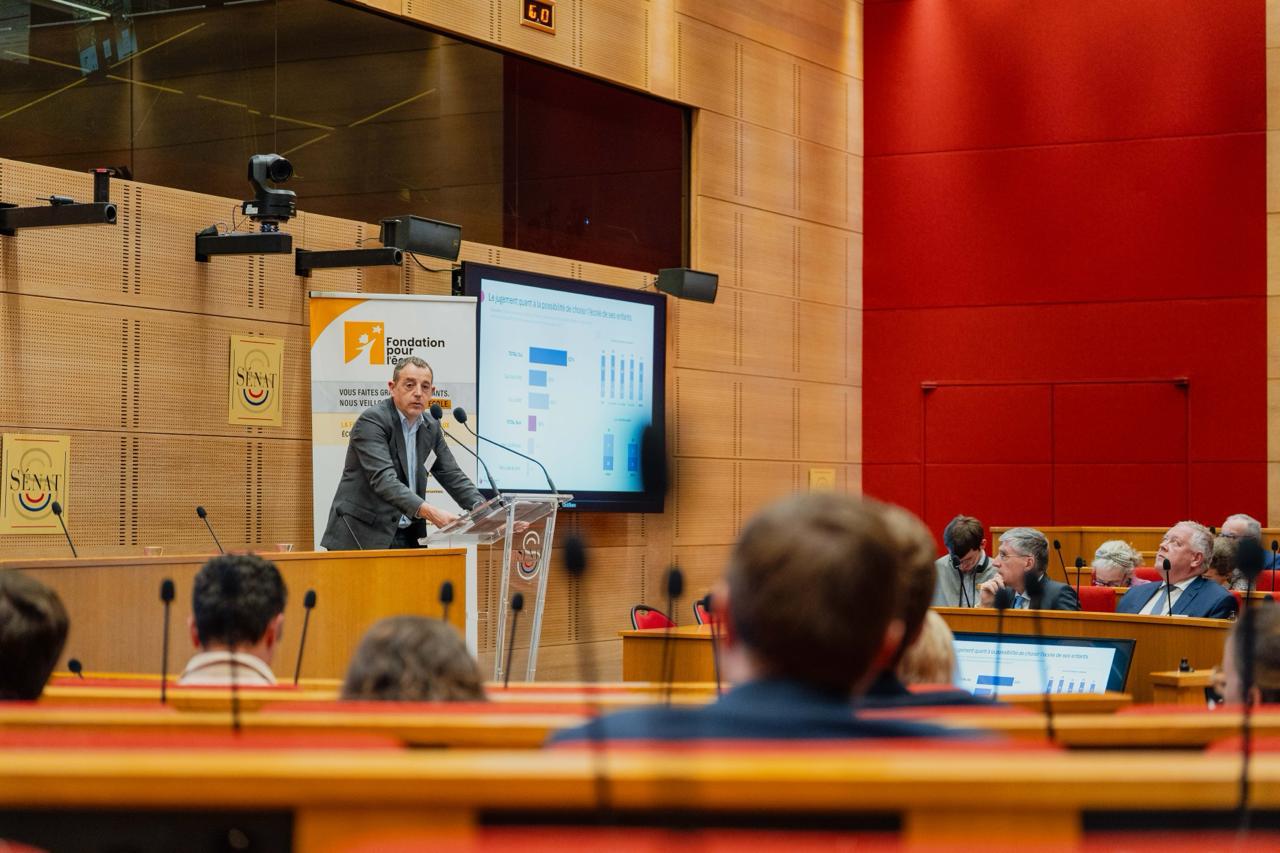 ch&egrave;que scolaire fondation pour l'&eacute;cole