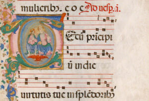 La pause liturgique : les trois Kyrie 17 Salve (Avent et Carême) 1 Introit Benedicta sit de la fête de la Sainte Trinité L'Homme Nouveau Kyrie
