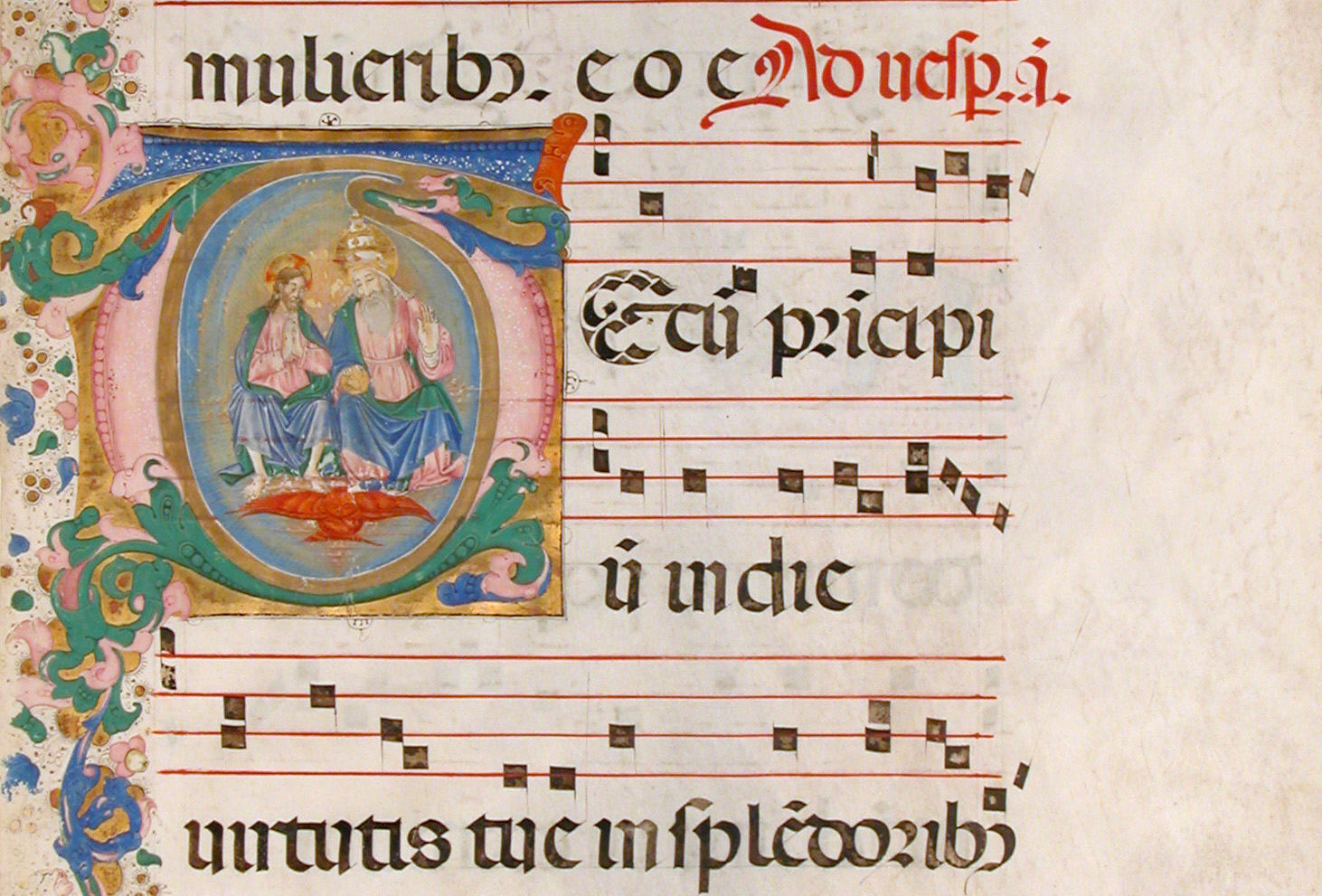 Introit Benedicta sit de la f&ecirc;te de la Sainte Trinit&eacute; L'Homme Nouveau