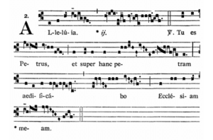 Tu es Petrus Partition tu es petrus