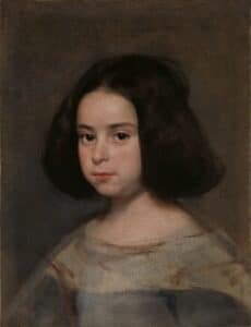 Diego Velazquez Portrait de jeune fille vers 1638 1642 huile sur toile 51.5 x 41 cm The Hispanic Society of America New York photo courtesy of The Hispanic Society of America New York Velázquez