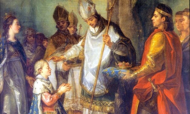 Saint Louis (3/8) : Sous le manteau fleurdelisé du sacre