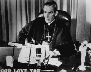 Bishop Fulton J. Sheen 1956 fulton sheen