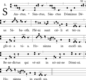 Sanctus 17 Partition sanctus