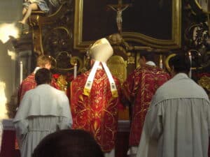 pèlerinage tradition messe rite évêque