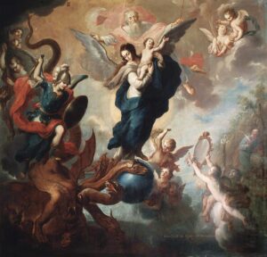 Miguel Cabrera The Virgin of the Apocalypse Google Art Project corédemptrice