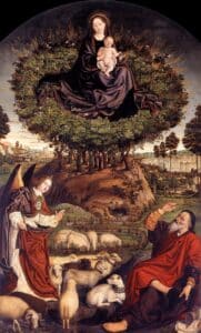 Nicolas Froment The Burning Bush WGA08306 corédemptrice