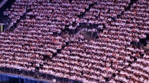 choriste veillée des jeunes pape